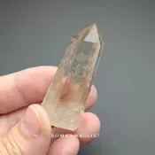 Somnambulist 天然水晶 黃水晶 水晶柱 巴西 天然石 原礦 礦標 原石 擺件 招財