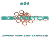 金機車精品@銅墊片 M10 孔徑10mm 煞車油管 金屬油管 FT,FNX,JET,MANY,VJR,RX,JR