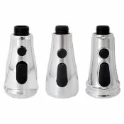 (店+)【蝴蝶衛浴】抽拉龍頭專用 高品質電鍍清洗噴頭 A、B、C款按壓開關.按鍵切換.抽拉水龍頭噴頭.洗菜噴頭.出水頭.出水嘴