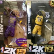 麥法蘭 NBA 2K19 湖人隊 LBJ 小皇帝 詹姆斯 LeBRON JAMES  公仔 新年禮物