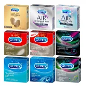 Durex杜蕾斯 3入保險套 超薄/更薄/活力/飆風碼/雙悅愛潮/Air輕薄/最新 滿額折扣再送好禮
