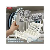 (店+)【inomata】日本製 斜取立式盤架 收納架 餐盤架 餐盤收納 廚房用品 廚房收納
