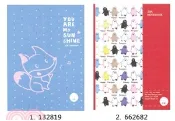 【三民網路書店】舒活樂曲 25K方格筆記