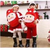 聖誕包包 老公公包 聖誕老公公禮物背包🎄聖誕老公公包包 禮物袋 聖誕老公公袋 老公公禮物袋 百寶袋
