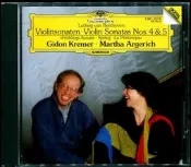 ￥3500--阿格麗希 Martha Argerich - 克萊曼 Gidon Kremer :貝多芬# 4 & 5
