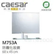 (運送地點大台北/新北/桃園/基隆地區)caesar 凱撒 M753A 浴室化妝鏡 浴室防霧鏡 防霧化妝鏡 防霧