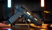 【翔準國際AOG】鋼製CNC版本 EMG STI / TTI授權JW3捍衛任務3瓦斯手槍 真槍授權刻字 免運費