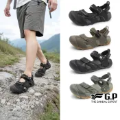 【G.P涼拖鞋】Grip-Tech 戶外越野抓地護趾鞋 護趾涼鞋 前包式涼鞋 涼鞋男
