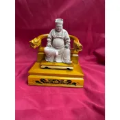 【曜盛佛具】3寸6樟木廣澤尊王+松木3寸6托5寸6托椅