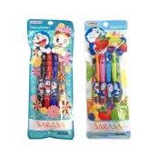 (店+)【ZEBRA 斑馬牌】哆啦A夢4色0.4原子筆 日本限定原子筆  哆啦A夢文具  ZEBRA 4色筆  日系動漫文具  多色中性筆