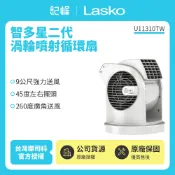 記峰家電館 【美國 Lasko】AirSmart智多星二代小鋼砲渦輪噴射循環風扇 U11310TW
