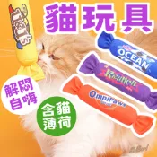 （貓薄荷🔥發聲）貓玩具 貓薄荷玩具 貓草玩具 逗貓玩具 貓咪玩具 貓抱枕 自嗨玩具 寵物發聲玩具 高雄批發倉