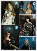 1/6全新 SUPER DUCK 1/6 女兵人 SDH021 精靈女頭雕 適合包膠女素體  下單請備註型號私聊