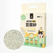 【汪喵星球】益生菌消臭豆腐砂花草香條形-6入一箱(豆腐砂 低塵貓砂 除臭貓砂 整箱貓砂 汪喵星球貓砂)