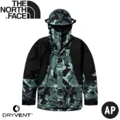 【The North Face 男 DV防水外套 AP《綠迷彩》】5B39/防風外套/連帽外套/衝鋒衣/風雨衣