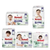 Huggies 好奇小森林嬰兒好動褲/褲型 養膚新升級 M/L/XL/XXL/XXXL 褲型 【箱購】