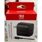 任天堂 Switch 2 AC變壓器 充電器 電源線 台灣公司貨 全新品 ［士林遊戲頻道］