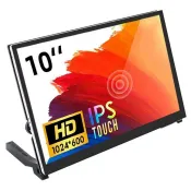 【全球優品匯】樹莓派10.1吋觸控顯示器電容顯示器內建外放喇叭調整亮度支援4B3B
