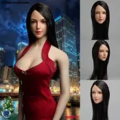 1/6 SUPER DUCK SDH011-C 直髮美女頭雕