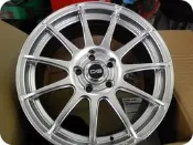 ***天下第一輪*** 全新鋁圈 DG翔威 FG02 17吋7.5J 5孔/112/114.3亮銀色 完工價5500