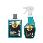 好市多 Simoniz 極速亮澤組 棕櫚獵光洗車精 475毫升 X 1 + 星耀無水洗車蠟 500毫升 X 1