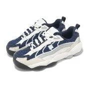 【FILA】休閒鞋 Wavy Spaghetti 男鞋 女鞋 復古 海軍藍 老爹鞋 斐樂(4C624Z896)