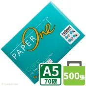 旻泉精品批發網 PAPER ONE A5 影印紙 70磅 /一包500張入 列印紙 A5影印紙 70磅影印紙 白色影印紙 -光【APP滿額下單10%點數(單一帳號最高1000點)】9/30止