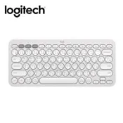 【百利市購物中心】【Logitech 羅技】K380S 跨平台藍牙鍵盤 珍珠白