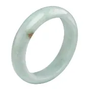 【漢石齋】天然翡翠A貨 手鐲玉鐲 芙蓉種帶紅翡(手圍17.6/ 版寬15mm)