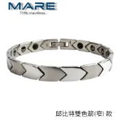 § 全館7折 § 【Mare】㊣316L白鋼手鍊：邱比特雙色箭 (窄) 款【售後服務&保固12個月】