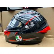 『Riderment』實體店面 ✨現貨✨【AGV K6S Slashcut 黑灰紅】全罩式安全帽 亞洲版公司貨 碳纖維