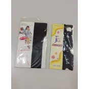 【全新惜福品】 F 黑色 蒂巴蕾彈性大腿襪 與 JG感性女孩蕾絲短襪 兩雙組合包 實用百搭