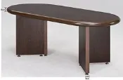 樂居二手家具館 C688-6橢圓形會議桌V型腳 工作桌 製圖桌 洽談桌 台北桃園新竹台中彰化嘉義中古oa辦公傢俱賣場