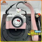 台現🚚 適用佳能Canon R50 R10 R100 200DII 相機包 保護套 相機殼 皮套 粉色 可愛 半包 收納