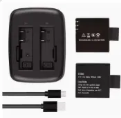 鶴町商社 AKASO運動相機ek7000ek7000proB4B4ProB7LEv50xB7B8一拖二電池