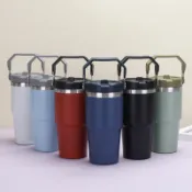 304不鏽鋼 手提 汽車 保溫杯 冰霸杯 保冷 保溫杯（20oz）【CP-010】2L