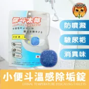 尿斗太郎 小便斗感溫變色除垢錠 變色小便斗除垢劑 小便斗除臭劑 防噴濺 網狀芳香除臭劑 網狀尿石去除劑 廁所芳香劑