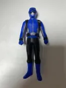 小光玩具 萬代2011出品 特命戰隊  GO BUSTERS 特命藍 11公分軟膠