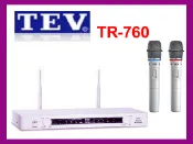 【通好影音館】TEV台灣電音 TR-760 無線麥克風 UHF 超級小白