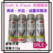 Krylon/Craft13031306 1310 1311 1312 保護噴膠透明保護漆作品保護漆亮光保護漆消光