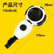 【熱賣】墨鬥木工專用自動劃線器自動捲線墨鬥手搖彈線非鋁合金畫線器工具【緊俏】