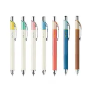 【CHL】Pentel 飛龍 BLN73L 棕色中性筆 條文圖案 0.3mm 棕色軸 原子筆 極速按壓式鋼珠筆