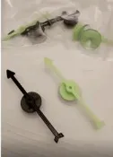 爆款熱賣 👍快速出貨👍10公分（台灣現貨）吸盤指針 單支價 遊思樂 教具 兒童桌遊玩具旋轉指針 塑膠遊戲派對塑膠指針