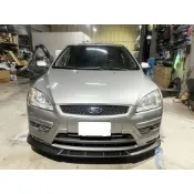 福特 FOCUS MK2 MK2.5 直上 競速版 消光黑 前下巴 前鏟 前定風翼 前擾流板 下擾流板 保險桿 改裝下巴
