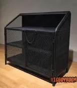 【BIgBoyRoom】工業風家具 鐵櫃餐櫃置物櫃 LOFT美式復古餐酒櫃 陳列櫃展示櫃鐵櫃鞋櫃 櫃子鐵製客製化工具櫃