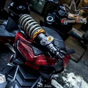 【『柏』利多銷】DJ1避震器 伸壓側複桶式 雙可調 SMAX / FORCE 專用款 中置避震 後避震 三個月內漏油換新