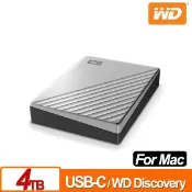 Lyre ishop WD My Passport Ultra for Mac 4TB 2.5吋USB-C行動硬碟 WDBPMV0040BSL-WESN