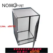 集品臺 【店長推薦 可打統編】nomo諾摩爬寵網箱變色龍飼養網箱睫角守宮爬蟲箱高冠七彩鋁合金網