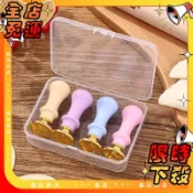 桃園出貨🍑限時下殺💥家用擀麪杖創意福財印花面食不粘烘焙包餃子居家好物印章實用
