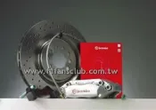CS車宮車業 Brembo Lotus卡鉗 四活塞 煞車組 305*28 前輪一體碟 雷諾 Megae